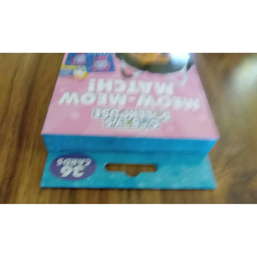 Gabby's Dollhouse Meow-Meow Match Card Game Pack With 36 Cards Inside Box New!
